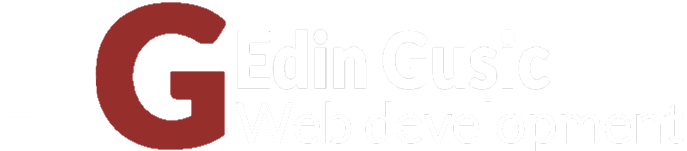 Logo Edin Gusic web design and development